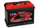 Bikuvalt Akumuliatorius Sznajder EAGLE PLUS | 12V 74Ah 680A EN (SZE74R)