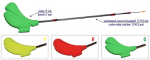 Me&scaron;kerėlė Žieminė AKARA HL-TC-3, Ilgis 70cm, Geltona Rankenėlė
