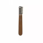 I&scaron;skirtinis tradicinis gyvūnų kirpimo žirklutės, rie&scaron;utmedžio, plieno, matmenys 2,3 x 15,6 cm
