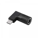 DC 7.4/5 mm + kontaktas į USB Type-C adapteris - Lizdas kintamosios srovės adapteriui - Akyga AK-ND-D02