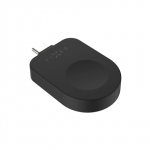 Fixed USB-C Charging Adapteris for Apple Watch compatible with Powerstation Uni, Juodas