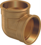 Uponor WIPEX žalvarinė alkūnė PN6 GW4"XGW4"
