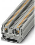 Phoenix Contact 3211757 2 laidų gnybtų blokas/bėgio jungtis 0,2&ndash;6 mm2 pilka PT 4 3211757