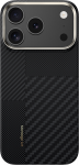 Benks Dėklas Montage Magnetic Armor Air Kevlar Metal Frame 600D+1500D (MB70) skirtas Apple iPhone 17 Pro Max juodos spalvos
