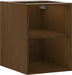 Mexen Box-A spintelė su lentyna, 35 cm, Nut