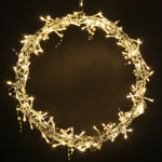 Besk Girliandos formos &scaron;viestuvai 40 cm, 160 LED IP44