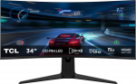 Monitorius TCL 34" 34R83Q, I&scaron;linkis: 1500R, Įstrižainė (coliai): 34, Įstrižainė (cm): 86, Kra&scaron;tinių santykis: 21:9, Ekranas: QD-Mini LED, Rai&scaron;ka: 3440x1440, Atnaujinimo dažnis: 170 Hz, Atsako laikas (GtG): 1 ms, Ry&scaron;kumas (maks.): 1600 cd/m&sup2;, Kontrast ...