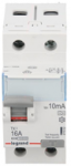 Legrand 411552 Liekamosios srovės grandinės pertraukiklis 2P 16A 0,01A tipas A P302 TX3 411552