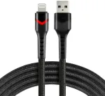 USB Laidas &ndash; everActive CBB-1IBR Lightning Greitojo Įkrovimo, 1 m, Juodas