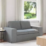 Sofa &Scaron;viesiai pilka 162 x 80 x 82 cm Metalas