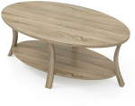 TV staliukas Bonideco Select Kavos staliukas, pilkas, 111x60,5x47 cm, kaučiukmedis, fanera, MDF, 13 kg