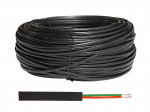 LP Kitas telefono kabelis 2C juodas 100m LXK510