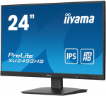 iiyama ProLite XU2493HS-B6 kompiuterio monitorius 60,5 cm (23.8") 1920 x 1080 pikseliai &bdquo;Full HD&ldquo; LED Juoda