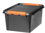 SMARTSTORE Įrankių dėžė, 50 cm x 39 cm x 26 cm, juoda sp.