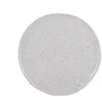 Domoletti DINNER PLAT 27.4CM WHI DOT STRACCIATELLA