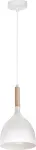 Luminex &bdquo;Noak Wood E365b&ldquo; pakabinamas &scaron;viestuvas, 1x60W, E27, 1194, baltai ruda spalva