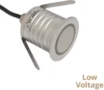 3W LED įleidžiamas fasado &scaron;viestuvas MABEL, sidabro sp., 3000K, IP67, 4317900