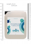 Shots Basic Waterbased Lubricant 5L | Dermatologically Tested, Neutral Formula