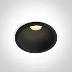 12W LED įleidžiamas &scaron;viestuvas, juodas, 3000/4000/5000K, 10112D/B/V