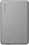 Adam Elements Vionta L10 Ultra Slim Magnetic Wireless Charging 10000 mAh sidabrinė