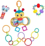 Playgro Bumble Bee Baby Gift Set &ndash; Sensory Activity Toys for Newborns
