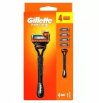 Gillette GILLETTE FUSION 5 rankena + 4x keičiamos a&scaron;menys originalas skustuvas su įstatomais peiliukais
