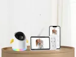 Iegeek 2K HOME NANNY WIFI 5 colių 360&deg; PTZ 4XZOOM ekrano valdymas