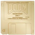 Fanatik DOOM - Floppy Disk Limited Edition Imitation Gold Replica