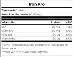 Geležies tabletės Scitec Iron Pro 60 tablečių