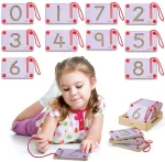 Viga Toys Žaislas mokomoji lentelė VIGA, magnetinė trauka