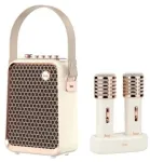 Garsiakalbis Divoom SongBird-HQ2 baltas - Ne&scaron;iojama kolonėlė Bluetooth su mikrofonami (6958444604206)