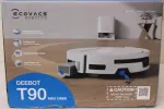 I&scaron;parduodama. Ecovacs DEEBOT T90 Max OMNI Vacuum Cleaner Robot Wet&Dry 30000Pa TruEdge 3.0 ZeroTangle 4.0 OZMO Roller 3.0 Baltas+OMNI Auto-Empty
