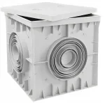 Žemės įžeminimo kontrolinis matavimo &scaron;ulinys ip55 40x40x40 mm