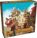 Asmodee - Bombyx - The Builders: Medieval - stalo žaidimai - kortų žaidimai - kelioniniai žaidimai nuo 10 metų - 2&ndash;4 žaidėjai - prancūzi&scaron;ka versija