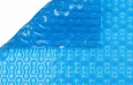 Baseino saulės plėvelė, burbulinė, geobubble 400 mic - &scaron;viesiai mėlyna - 5m