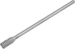 Sourcing map karbido atplai&scaron;ų freza, dviguba 10 mm galvutė, 6 mm kotas, 150 mm (6 coliai) ilgio