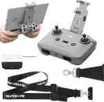 Tabletės laikiklis be i&scaron;ardymo, skirtas dji flip/neomavic 3/dji mini 2/4k/air 3s/drone rc-n1 n2 n3 nuotolinio valdymo pultui, sulankstomas ipad laikiklis, skirtas dji rc-n1/n3 valdiklio priedams