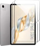 Zzjoooj 2 vnt. ekrano apsaugų, suderinamų su honor pad x9a (11,5 colio, modelis 2025), grūdinto stiklo ekrano apsauga 9h kietumo, atspari įbrėžimams, atspari riebalams, apsauga nuo burbuliukų