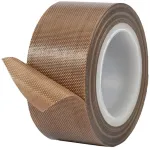 Qrity tefloninė juosta, auk&scaron;tos temperatūros lipni juosta, 30 mm x 10 m, storis 0,18 mm, atspari kar&scaron;čiui iki 300 &deg;c, skirta vakuuminiam sandarikliui