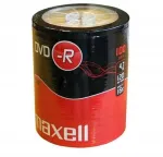 Vinilinė plok&scaron;telė Maxell Dvd-r diskai 4,7 gb, 100 vnt. akcija