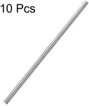 Sourcing map 10 vnt. 304 metalinių sodo stulpų paketas, 6 mm x 300 mm metaliniai strypai "pasidaryk pats" amatams, motociklams, dekoravimui, sodui