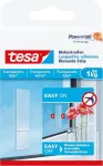 Tesa lipnios juostelės ant skaidraus pavir&scaron;iaus, pavyzdžiui, stiklo, didelė laikomoji galia, baltos, 77733-00000-00