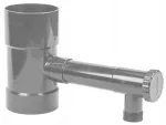 Lietaus vandens surinkėjas Bradas 100mm pilkas