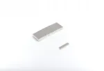 Neodimio magnetas, plok&scaron;telė Mpł 20x3x2 N38, komplektas 100 vnt.