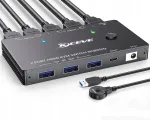 Kvm jungiklis Kc-kvm8201 Hdmi 8k 60hz 1 monitorius 2 Pс M917