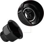 Qiilu 32 mm 3/8 colio automobilinio alyvos filtro veržliarakčio dangtelio lizdo nuėmimo įrankis