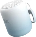 Kompiuterio kolonėlės T'nb ne&scaron;iojama belaidė bluetooth kolonėlė, mini dydžio, madingo ir spalvingo dizaino, iki 8 valandų, Ipx4, atspari purslams - balta ir mėlyna