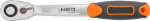Neo Tools Narre sriegiklis 3/8" 72H 195mm CrMo plienas, DIN3122