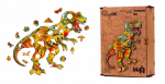 PuzzleOK Medinė dėlionė 72 vnt. - Tiranozauras Rex