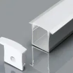 2m LED įleidžiamas profilis aliuminis V-TAC, 2000*30*20mm, pieno spalva.